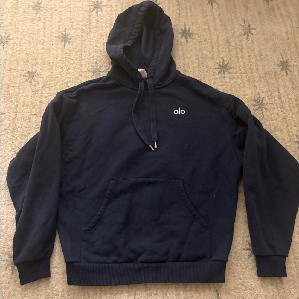 ALO Yoga women’s dark Blue Hoodie